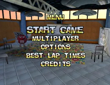 M&M's Kart Racing screen shot title